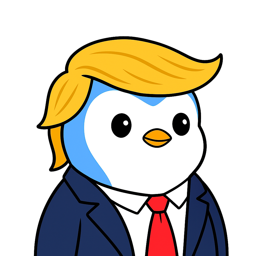 Trumpengu Mascot